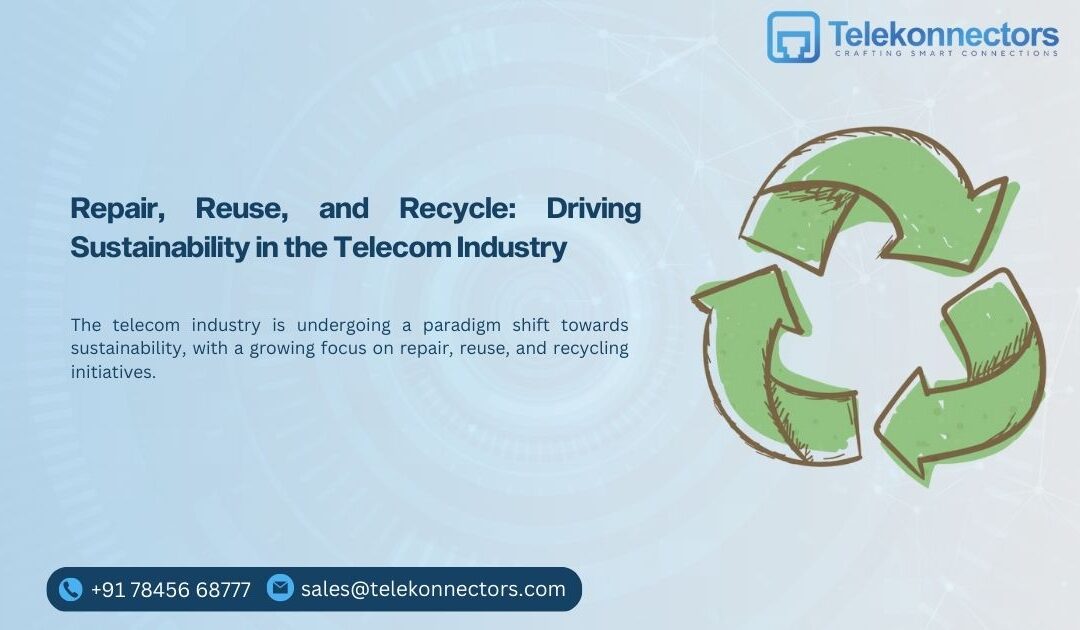  Repair, Reuse, and Recycle: Driving Sustainability in the Telecom Industry