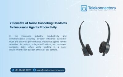 7 Benefits of Noise Cancelling Headsets for Insurance Agents Productivity