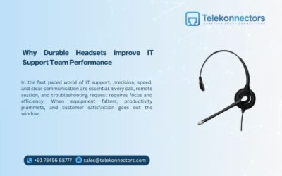 Why Durable Headsets Improve IT Support Team Performance