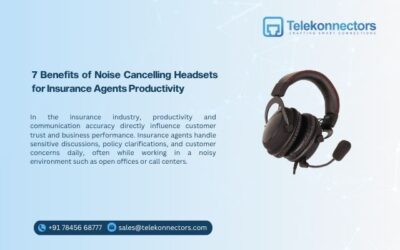 7 Benefits of Noise Cancelling Headsets for Insurance Agents Productivity